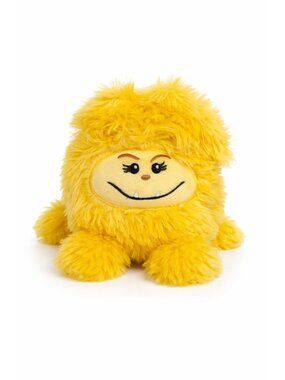 Giggle Scape Plush Yellow Fuzzy Monster 7" 2024 NEW with tags
